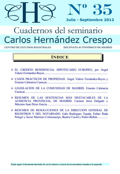 Último cuaderno disponible (Nº 35)